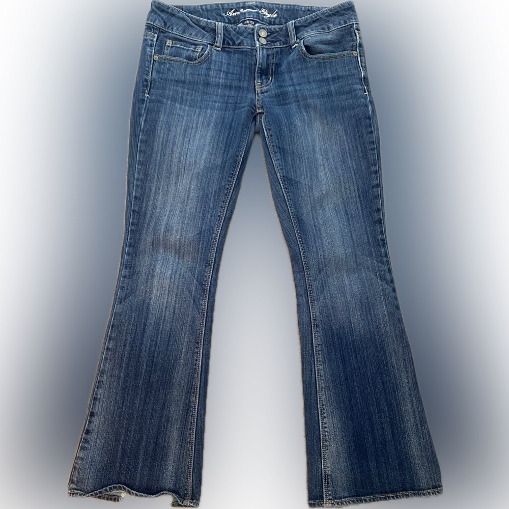 American Eagle Outfitters Blue Flare Jeans